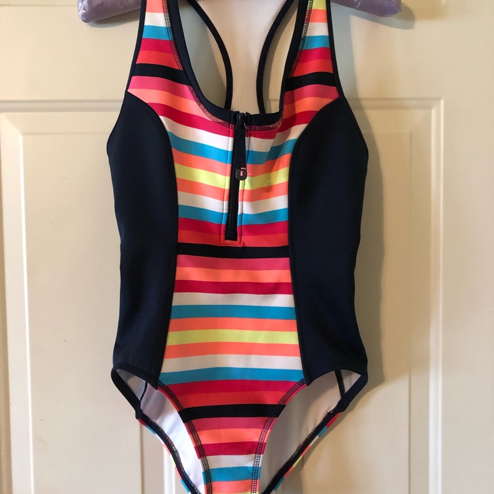 Anne Cole Locker One Piece Women’s Swimsuit Multicolored in Size 6